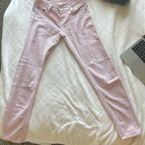 Light pink jeans